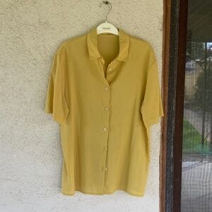 VINTAGE GEIGER OF AUSTRIA COTTON BLOUSE